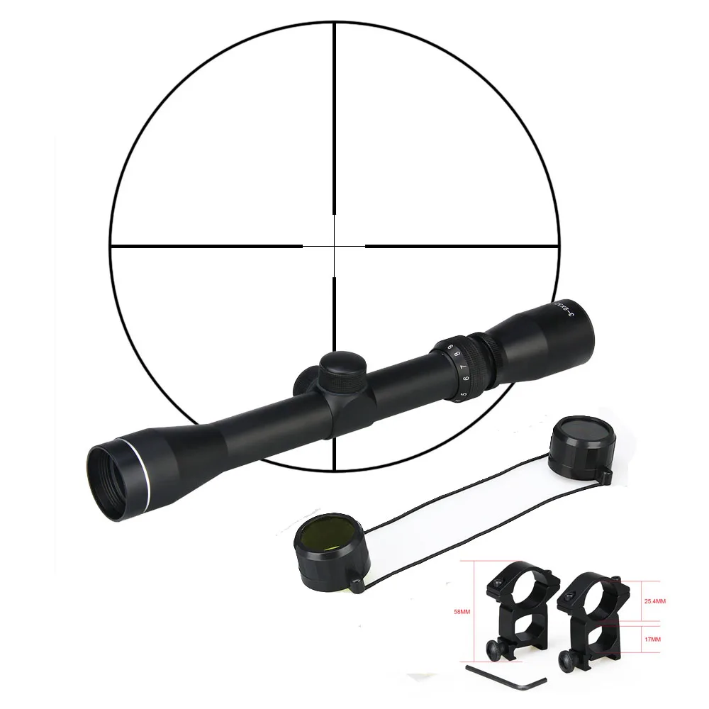 

PPT Tactical 3-9X32 Rifle Scope With Scope Mount For Outdoor Hunting OS1-0321