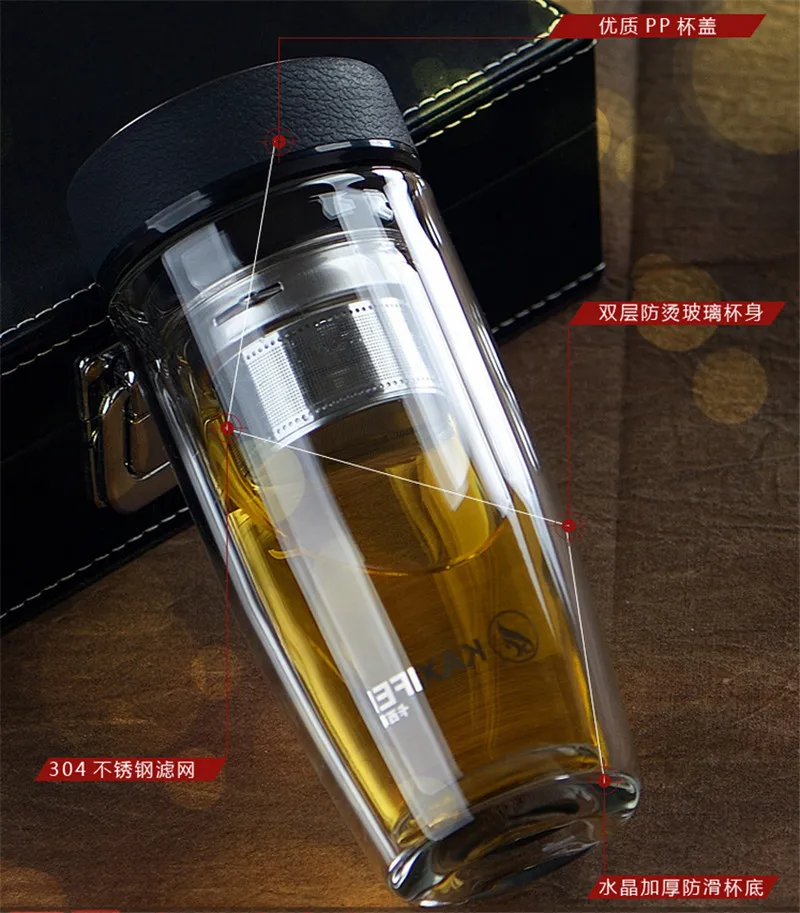 Health Thermos Mug Stainless Steel garrafa Termica Double Insulated