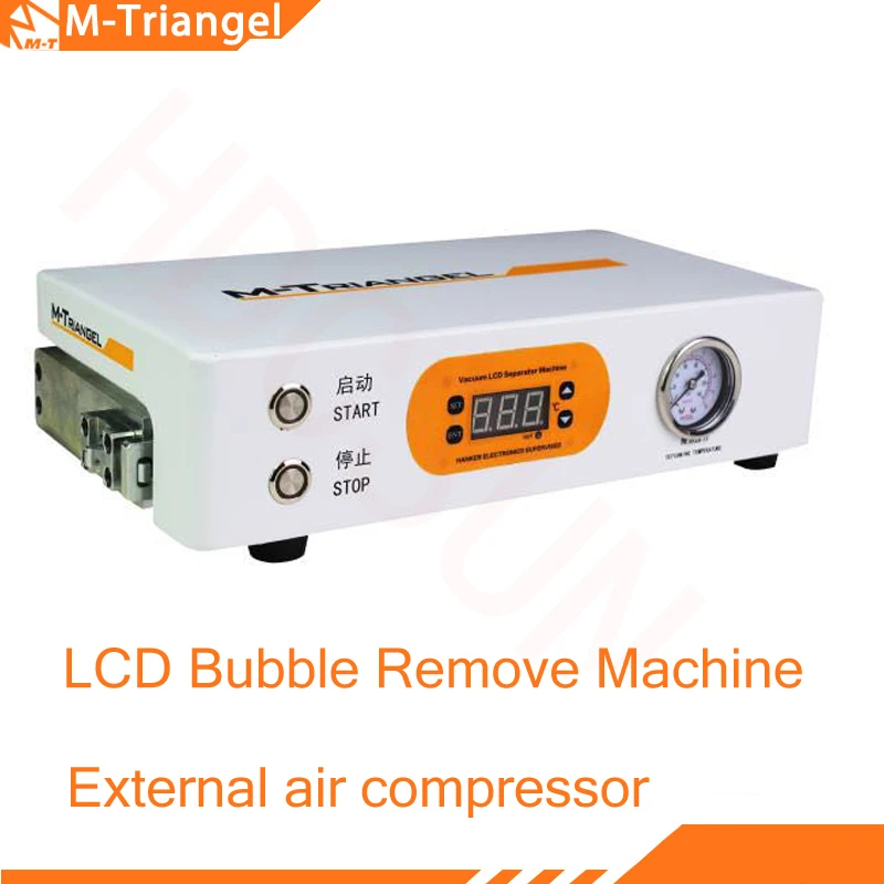 

MT Mini High Pressure 220V Auto LCD Autoclave Bubble Remove Machine remove lcd bubble oca bubble for 7 inch Screen Repairing