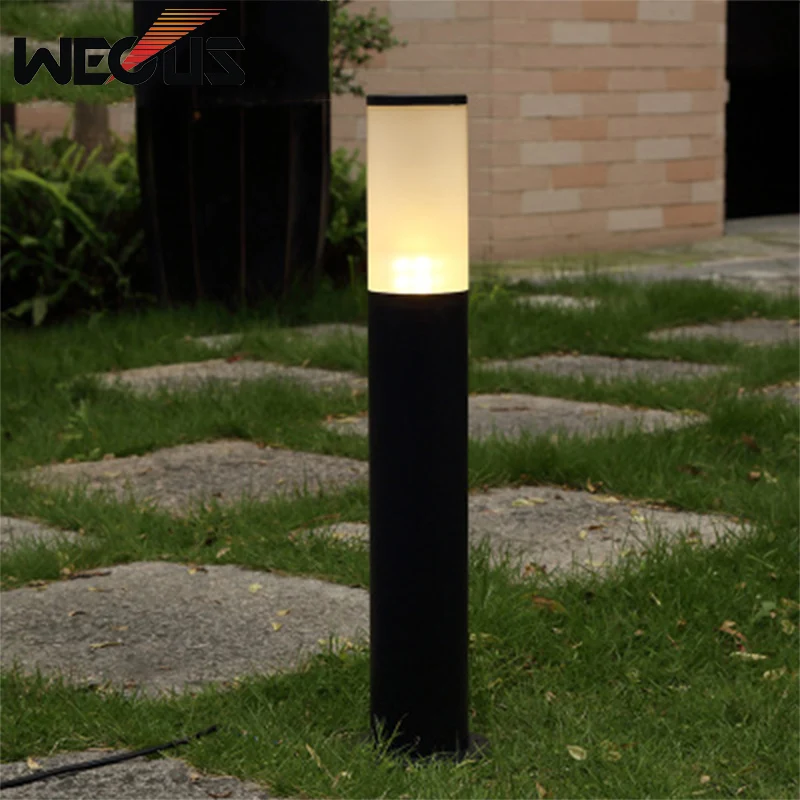 LED Aluminum waterproof lawn decorative lights courtyard outdoor garden lamp low-column landscape lighting villa lampa ogrodowa цена LED Aluminum waterproof lawn decorative lights courtyard outdoor garden lamp low-column landscape lighting villa lampa ogrodowa цены онлайн