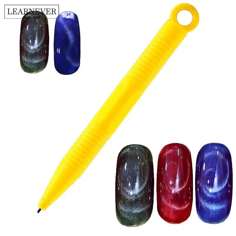 

1Pc Nail Art Dotting Pen Brush Acrylic DIY Magic 3D Tips Cat Eye Polish UV Gel Painting Magnetic Magnet Pen Manicure Salon Tools