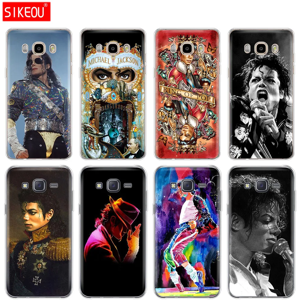 

silicone cover phone case for Samsung Galaxy J1 J2 J3 J5 J7 MINI 2016 2015 prime Michael Jackson dancing king Design