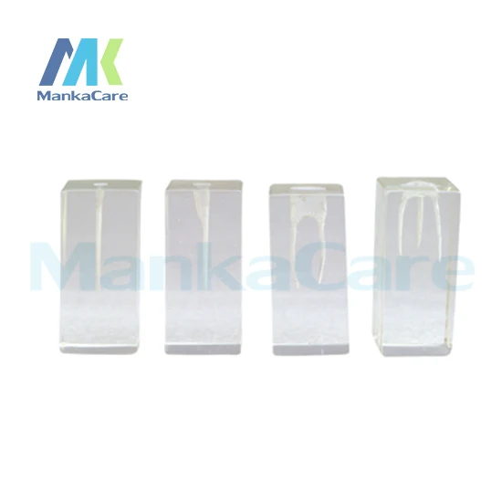 

Manka Care - 4 Pcs Dental Canal Excellent for root canal filling cavity preparation Oral Model Teeth Tooth Model