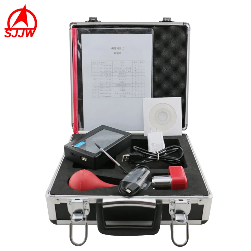 

CK-102 Crack Width Gauge Meter Can Be Widely Used in Bridges,Tunnels, Buildings, Concrete Pavement, Metal Surface Crack Width