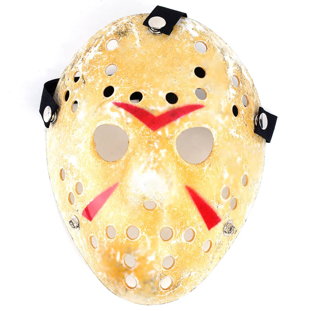 Halloween New Jason Mask vs Friday The 13th Gold Vintage Party Masks for Cosplay,Festival