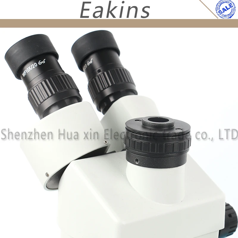  0.35X Focus Simul Focal C mount Adapter Lens CTV For SZM LUCKY Trinocular Stereo microscope HDMI US