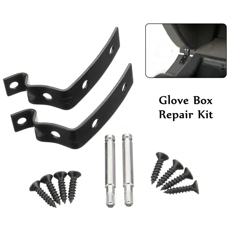 Glove Box Lid Hinge Snapped Repair Tool Kit Z Brackets for Audi A4 S4