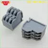 KF250T 5.0 2P ~ 12P DOUBLE ROW COMPACT TYPE PCB SPRING TERMINAL BLOCKS DG250T 5.0mm 2PIN ~ 12PIN PHOENIX DEGSON KEFA ► Photo 2/6