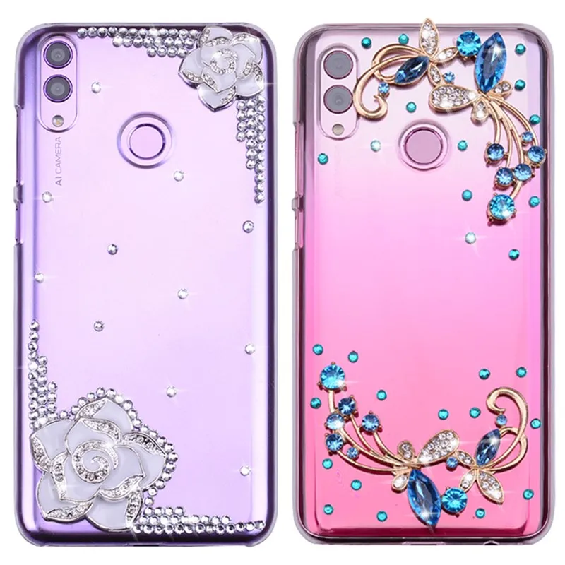 

Bling Diamond Case for Huawei Y9 2019 Y6 Y5 Prime 2018 P20 P10 Mate 10 Lite Honor 10 9 Lite 7C 7A Pro 8X 8C P Smart phone Cases