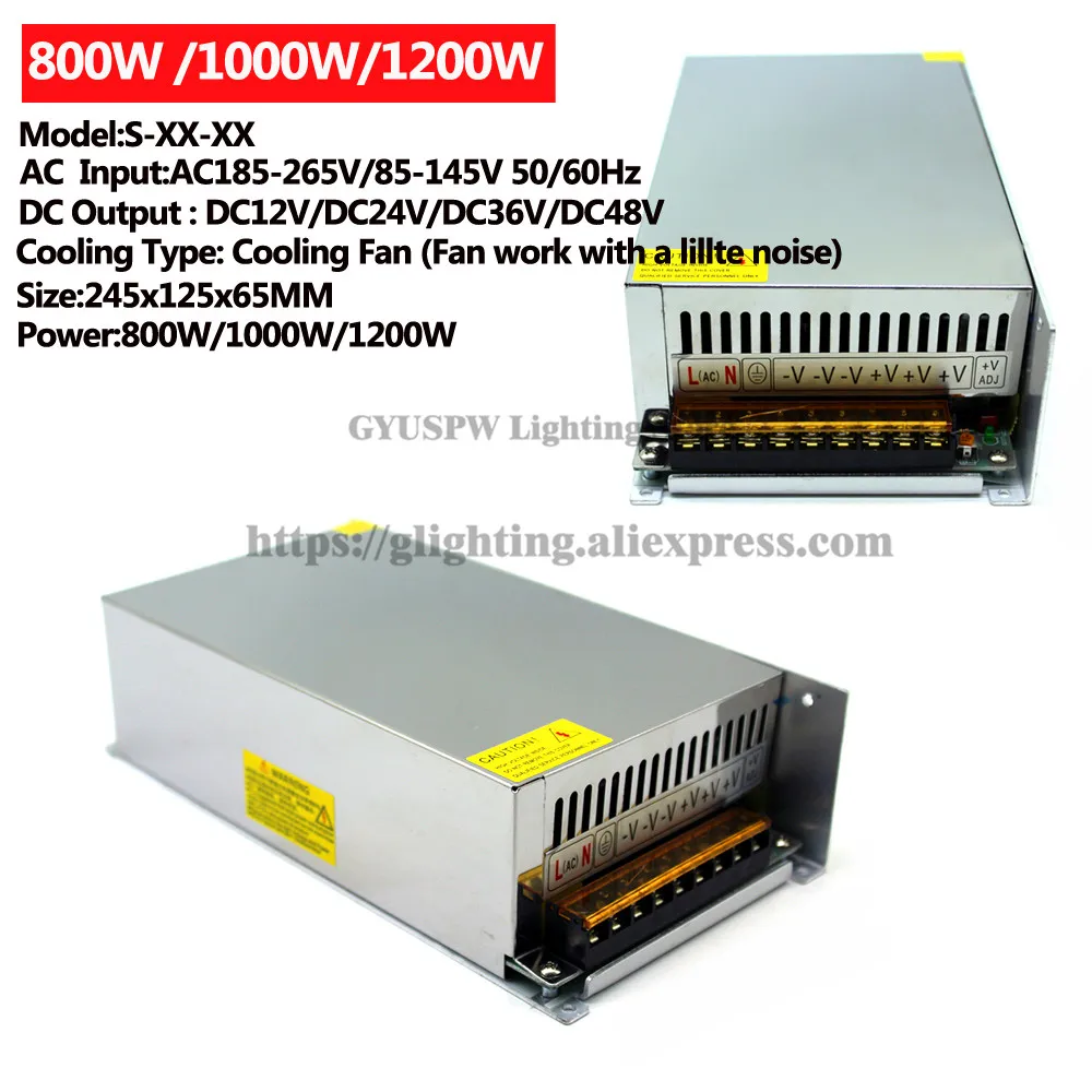 12V24V36V48V800W1000W1200W