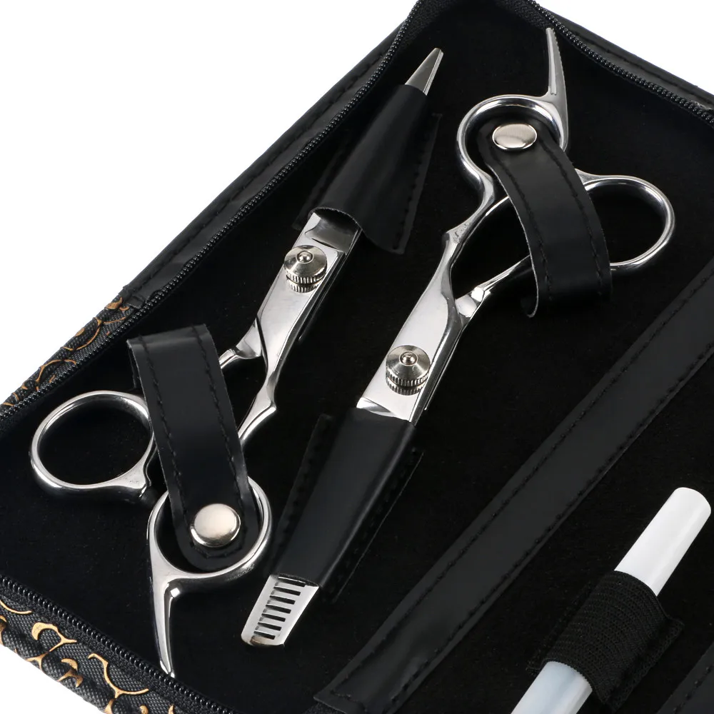 5,5 дюйм(ов) Парикмахерские ножницы салон красоты режущие инструменты Инструменты для укладки волос набор парикмахерских ножниц