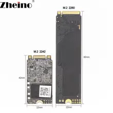 Zheino M.2 2242 SSD 256GB SATA3 SSD 22*42 мм Внутренний твердотельный жесткий диск для настольного ноутбука