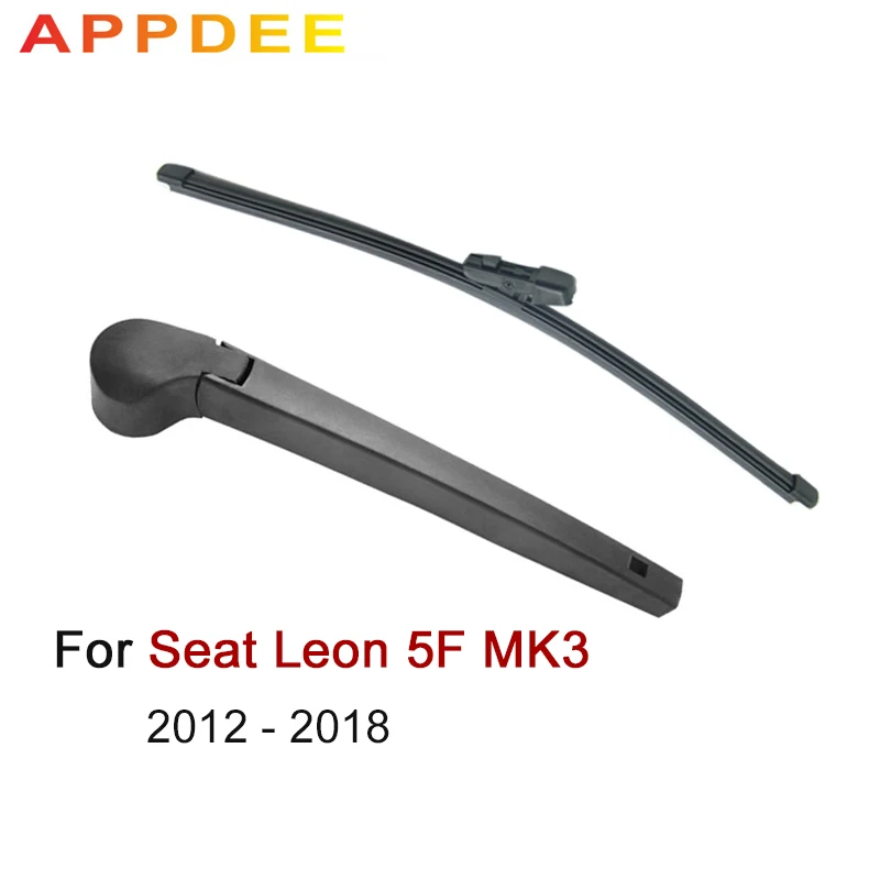 APPDEE Стеклоочиститель заднего стеклоочистителя и руки комплект для Seat Leon 5F MK3
