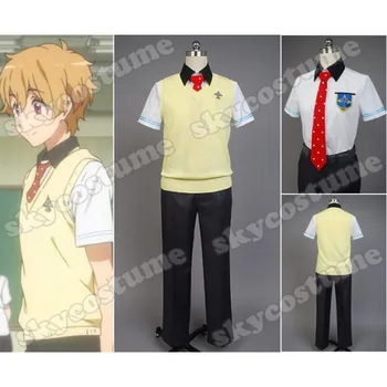 

Free! Iwatobi Club Nagisa Hazuki Jacket Coat Halloween Cosplay Costume Full Set For Men