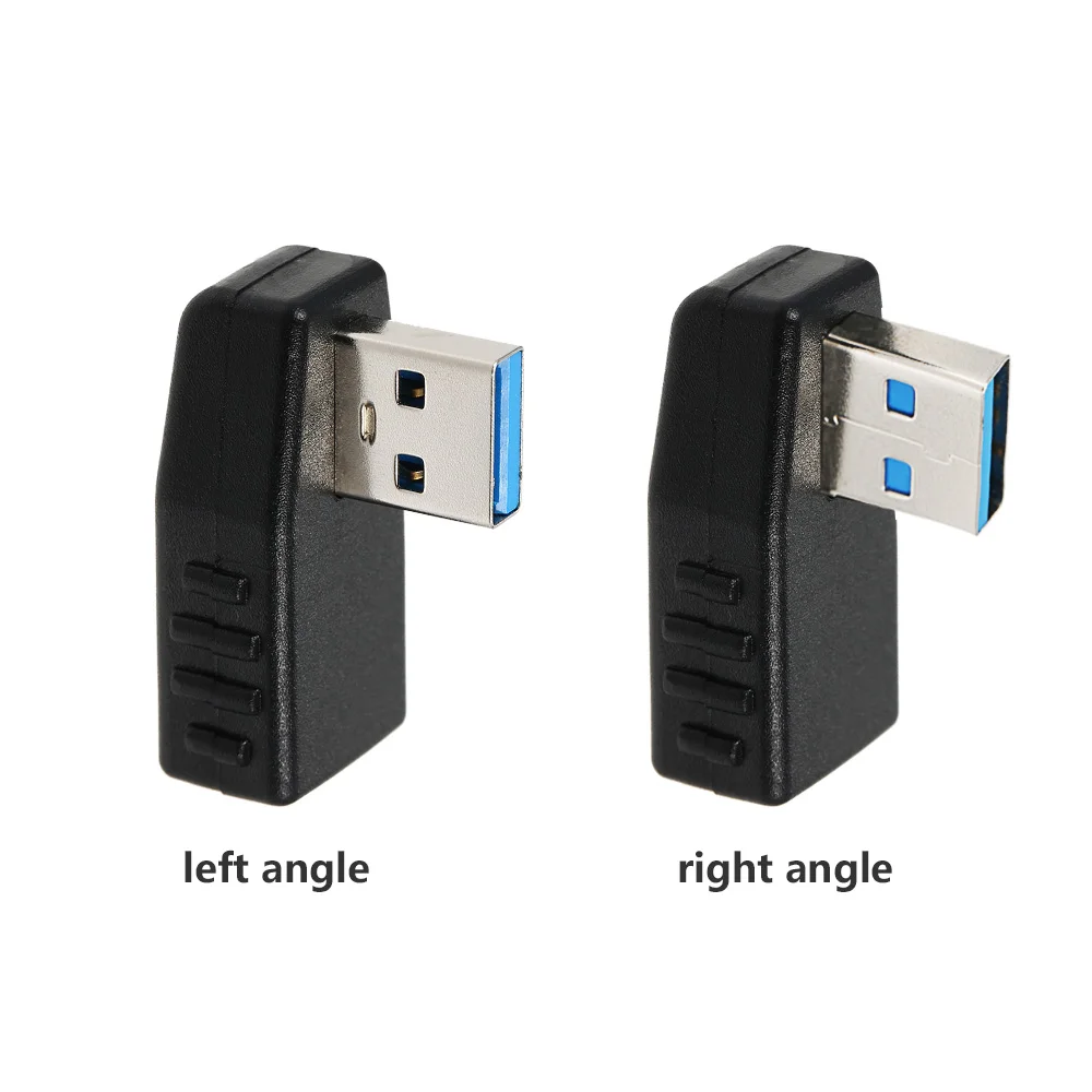 Адаптер USB 3 0 Вертикальный штыревой к женскому правый угол тип адаптер