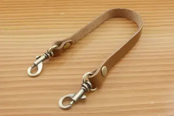 

leather handle purse handles for bag with hooks 32 cm 5 colors CF82
