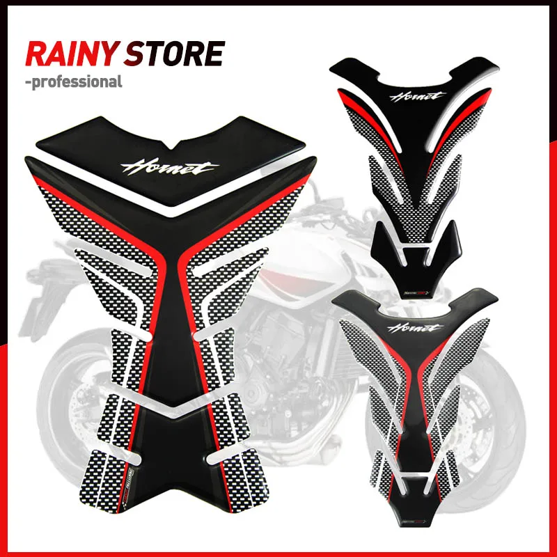 

3D Universal Motorcycle Tank Pad Protector Sticker Case for Honda Hornet CB599 CB600 CB900 CB1000 CB1300 Tank