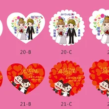 Печать Фото Пользовательские наклейки этикетки свадебные наклейки персонализировать логотип прозрачная наклейка Круглая этикетка подарок новогодние украшения