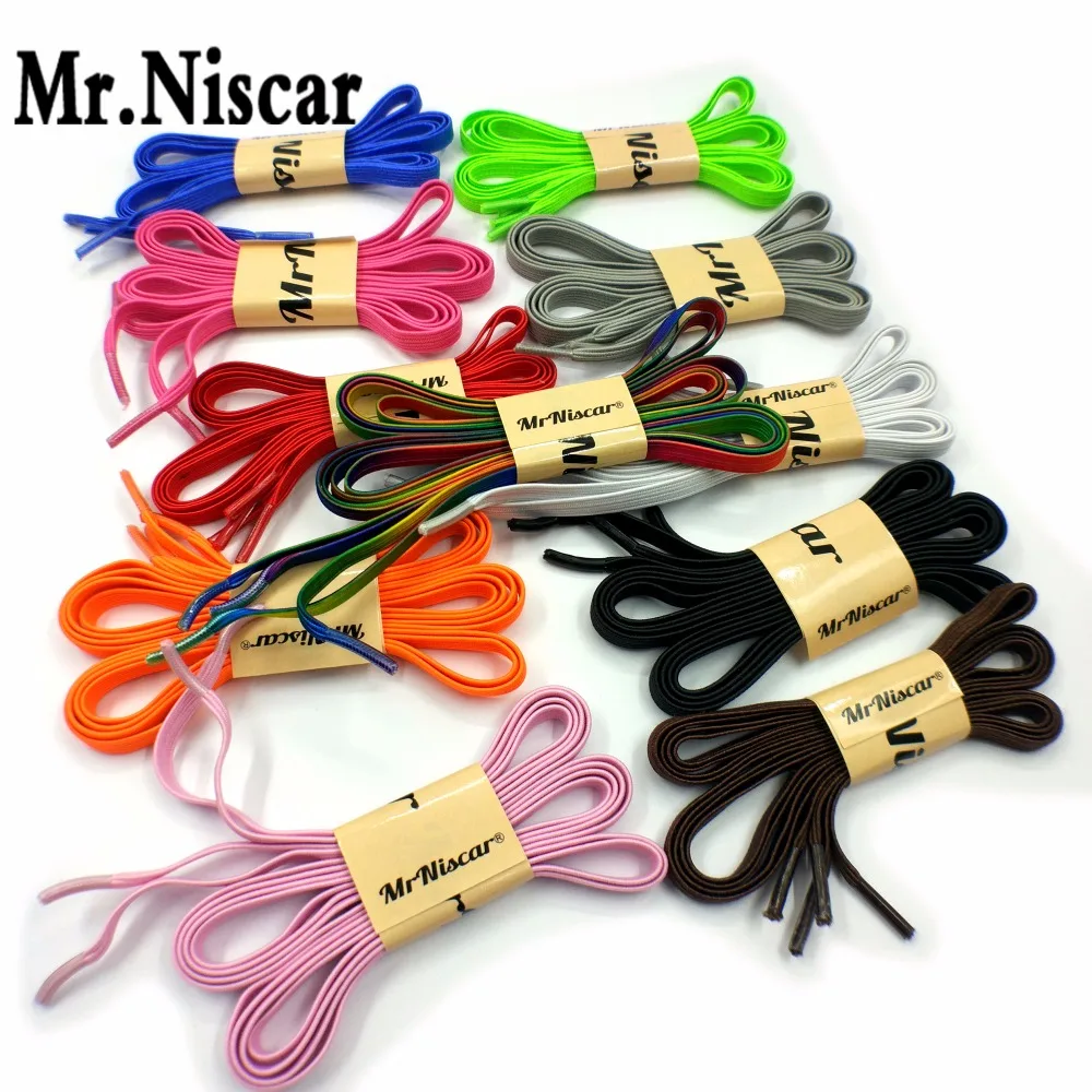 1Pair High Elastic Lazy Shoelaces for Running Shoes Flat Elastics Shoe