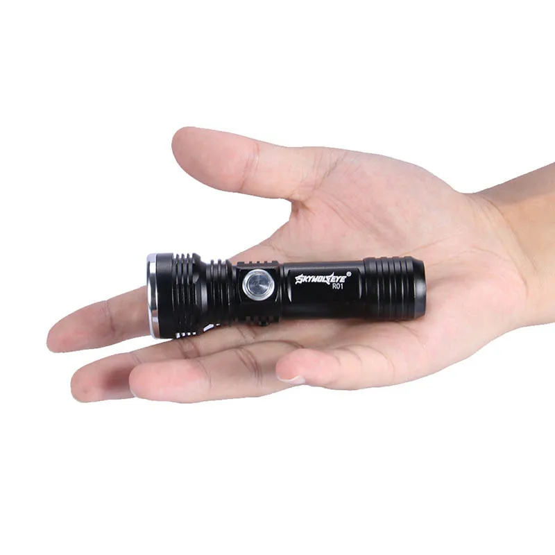 

Outdoor UV LED 365NM Ultra Violet Blacklight Flashlight Torch 4 Modes Super Bright Light Lamp JA55