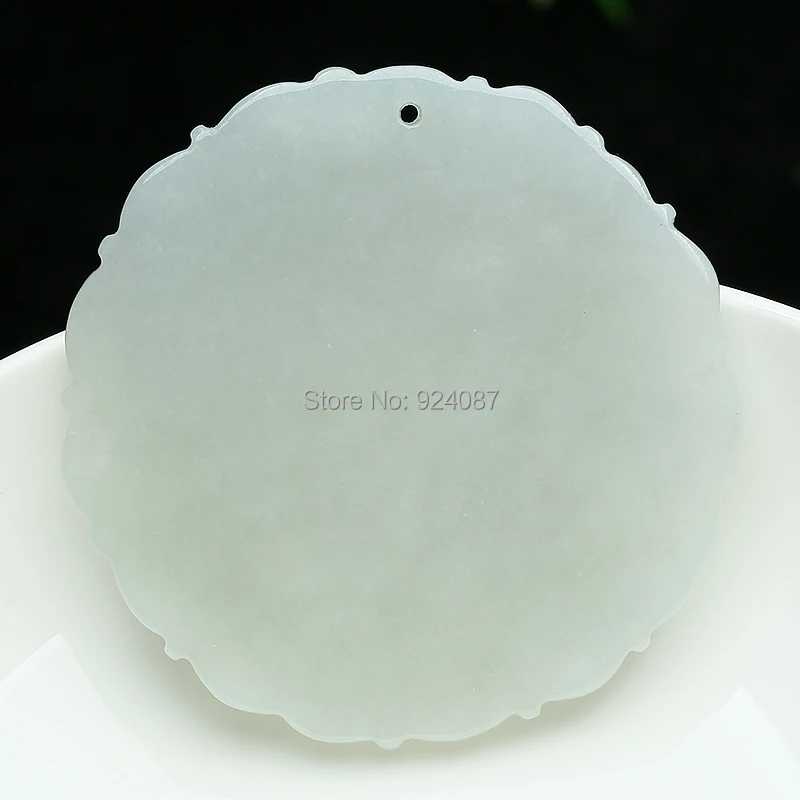 Подвеска из натурального меха Longfeng с резьбой по нефриту|jade pendant|jadeite pendantspendant brand |