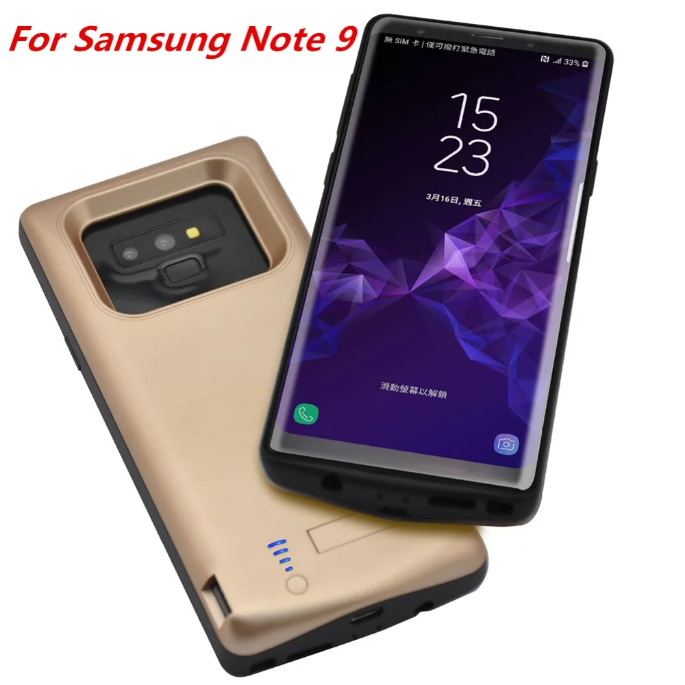 

For Samsung Galaxy Note 9 Battery Case Smart Charger 5000 Mah Power Bank For Samsung Note 9 Battery Case Cover Note9