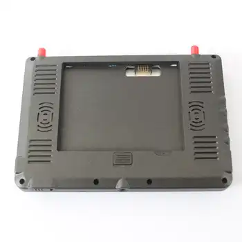 FPV DVR 5.8g transmission HDMI 1024 resolution DVR Dual Receiver 7 inch Built-in Battery FPV Monitor Screen For RC Model