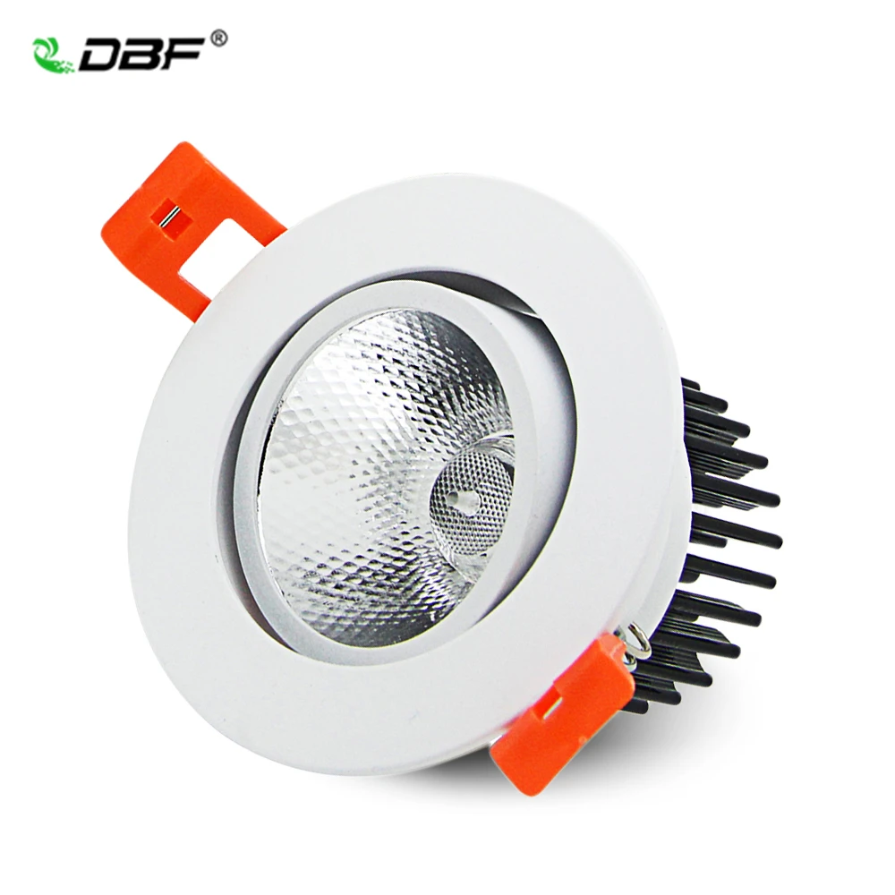 Led Panel Lighting Ceiling Dimmable Epistar Recessed LED Panel Light - 9W, 12W, 15W, 18W, 21W Options, Round/Square, IP45, 85V-265V Spots Led Light Para Interiores - Foto 14