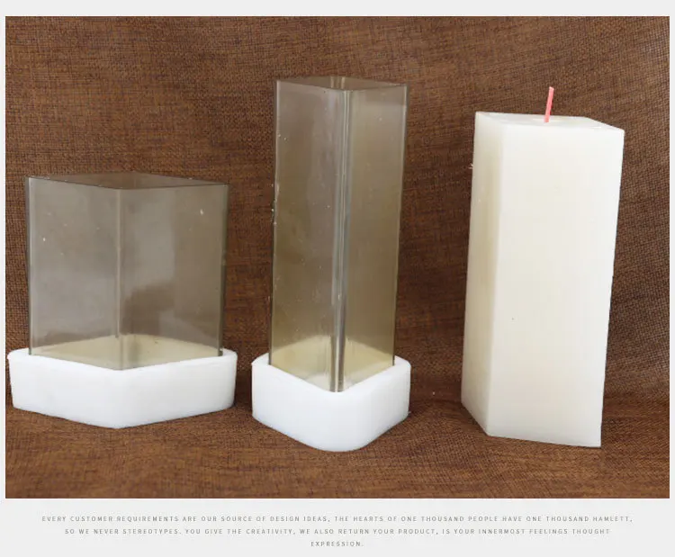 

Silicione Candles Mold for Candle Making Prismatic Shape Cup DIY Handmade Room Decoration Candle Molds