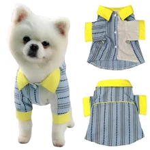 Новое поступление одежда для собак в стиле пэчворк домашних животных собак Костюмы для малых и средних собак собаки чихуахуа щенок йоркширского терьера костюм Ropa Perro