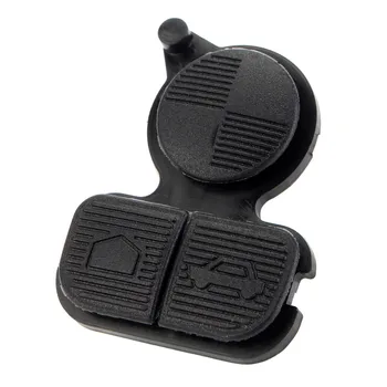 

Black Replacement Entry Remote Key Fob Shell Case Housing 3 Buttons Rubber Pad for E46 Z3 E36 E38 E39 D20