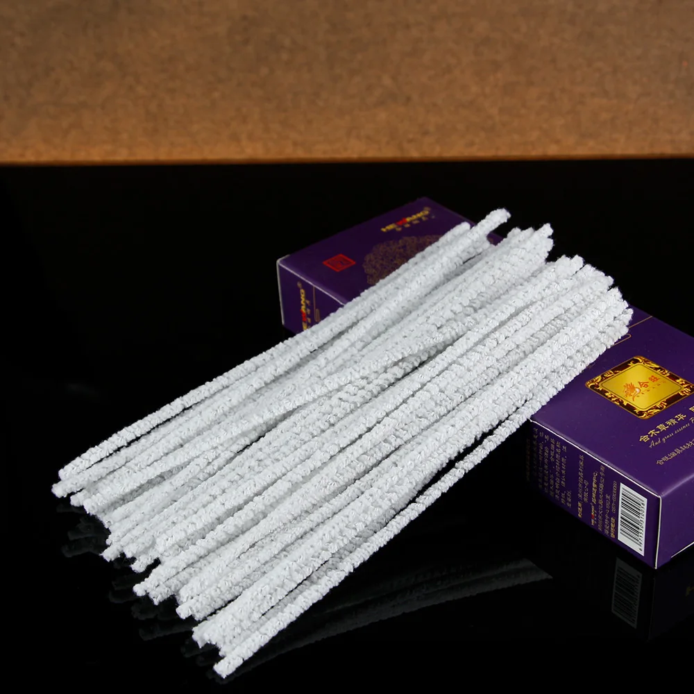 New 100 pcs Disposable White Cleaners Consumable Smoking Accessory 16cm
