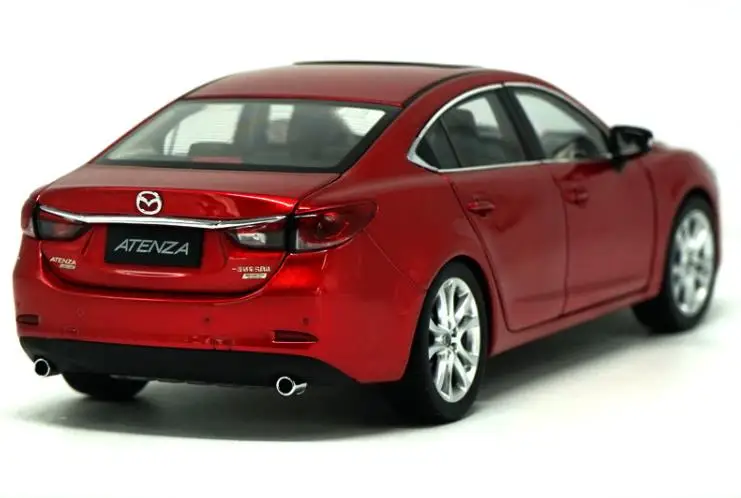 Усовершенствованная коллекция моделей автомобилей MAZDA 6 ATENZA 1:18 из сплава, литая металлическая модель автомобиля