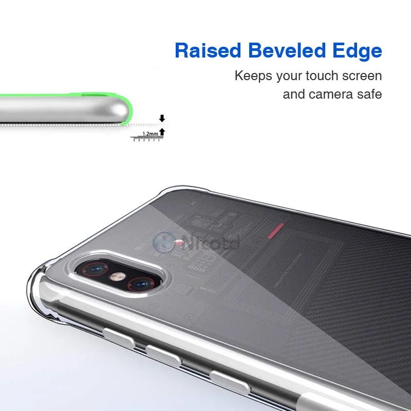 TPU Case for Xiaomi Mi 8SE 8 Explorer Clear Phone Case for Xiomi 8 mi8 lite 8SE Transparent Soft Silicone Phone Back Cover  (2)