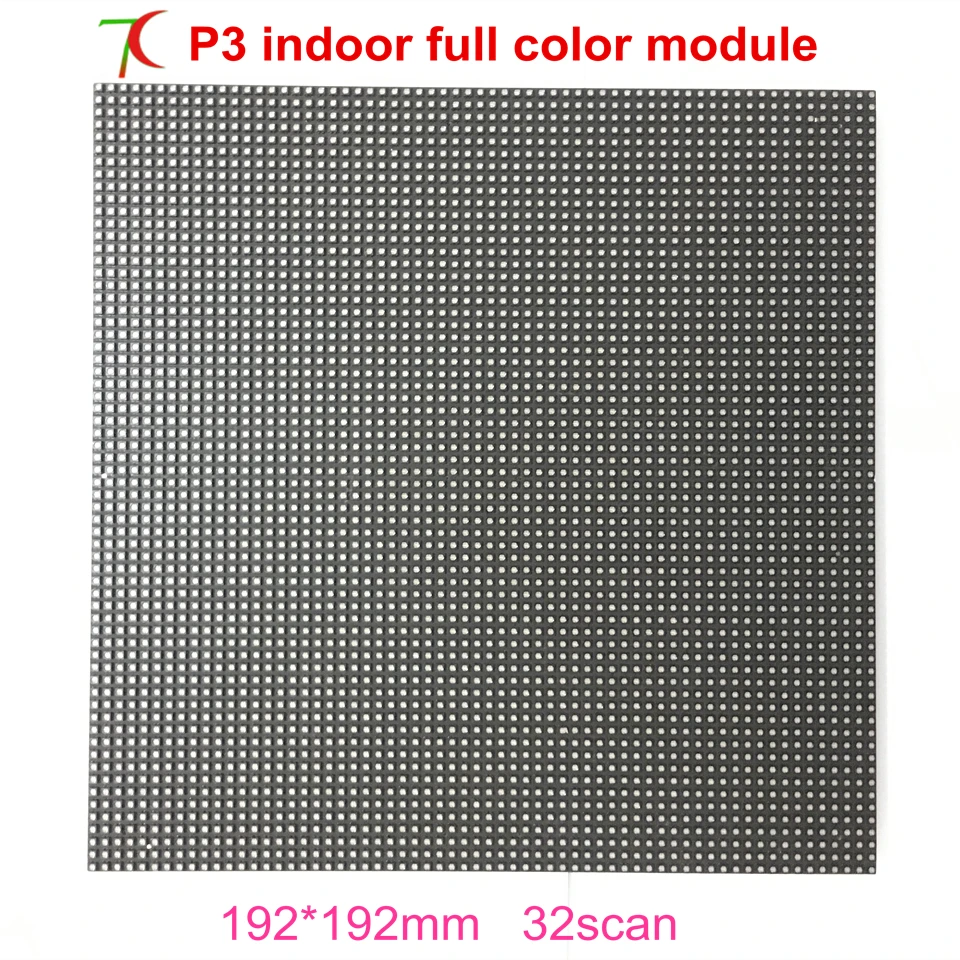 

Small spacing P3 indoor panel use for led video wall ,192*192mm,