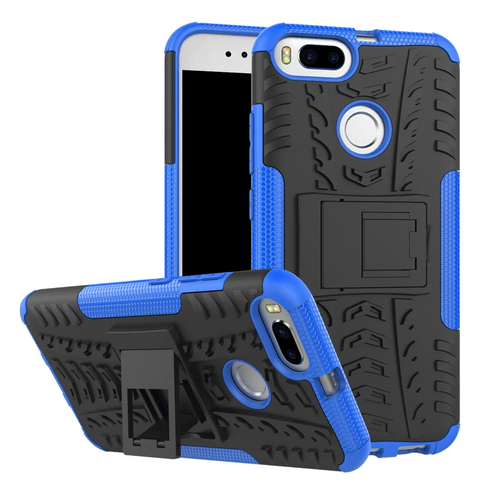 

Case Cover TPU +PC Phone Stand Case For Xiaomi Redmi 4 4A 3S 3 S 4X 5 Plus Note 3 4 Pro Prime 4X 5A Mi A1 5X Luxury