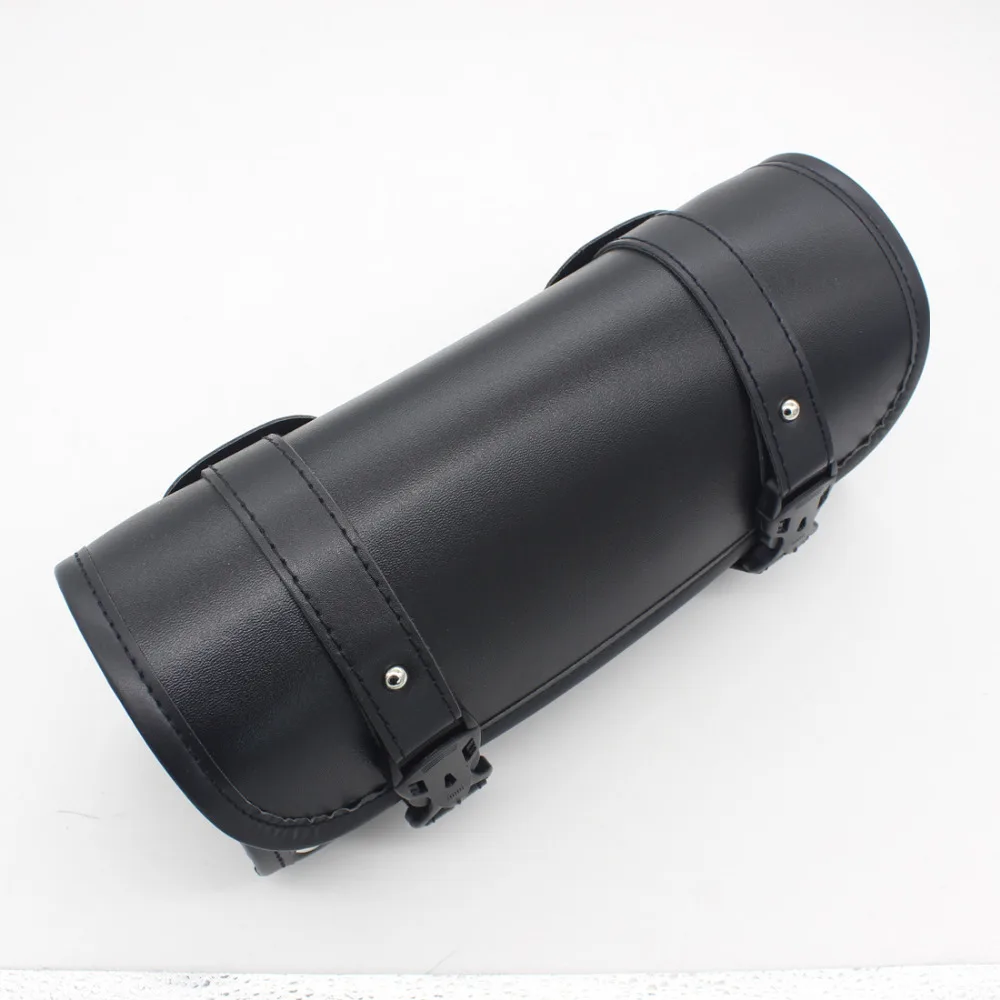 Dongzhen font b Motorcycle b font Saddle font b Bags b font Leather Motorbike Side Tool
