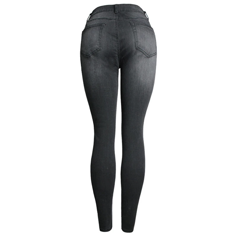 Womens Skinny Jeans Automotive Designer European Women Jeans Black Winter Plus Denim Pants Street Wear 2018 New Arrivals S739 Jeans