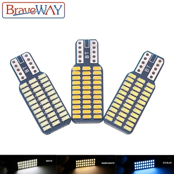 

BraveWay T10 LED light bulb car CANBUS no error 12V 24V Super bright clearance bulb lamp white ice blue Reading Dome Car Door