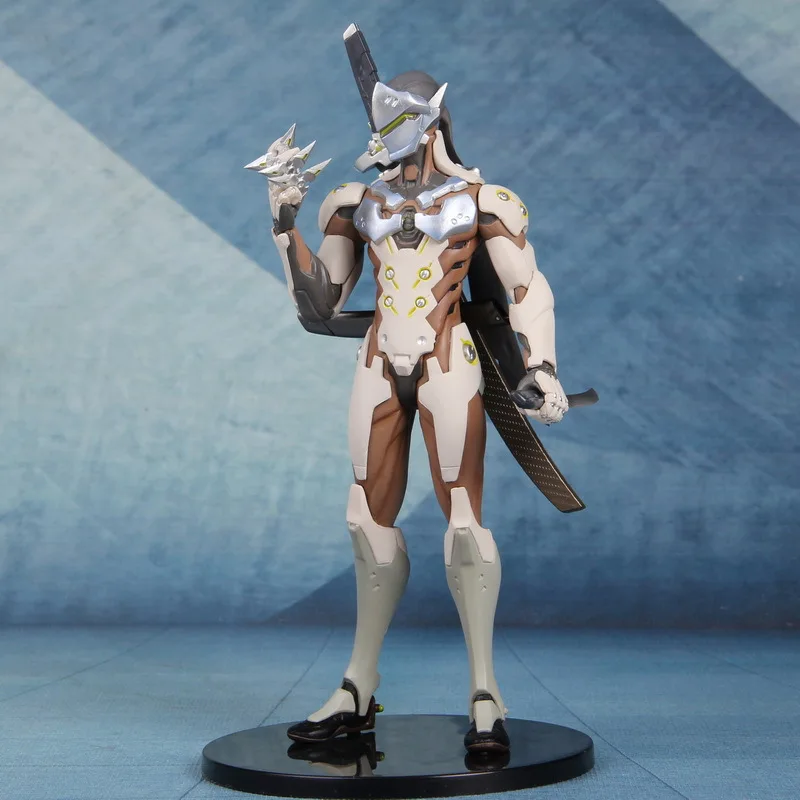 Аниме игра OW Ninja Shimada Genji 18 см шарнирные подвижные фигурки модели игрушек|Игровые и