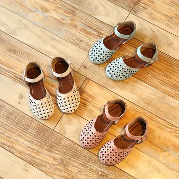 

Fashion kids sandals 2019 summer children shoes New South Korean version of princess shoes Breathable