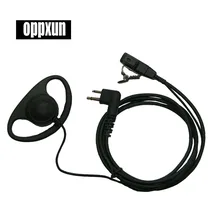 2 PIN Radio Earpiece Headset PTT FOR MOTOROLA CP200 Radio Walkie talkie Two Way CB Ham Radio