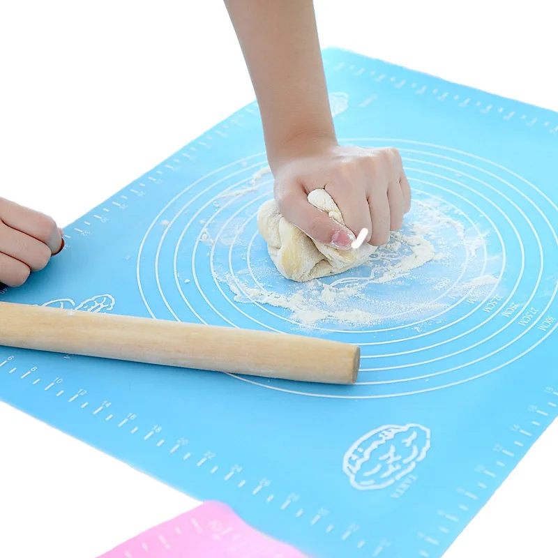 

40*30cm Silicone Pastry Boards Mat Non-Stick High Temperature Resistance Thickening Table Grill Pad Kneading Dough Kitchen Tools