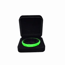 10X 9 см x 9 см x 4 см бархатная коробка для браслетов День Святого Валентина черные подарочные коробки для ювелирных изделий упаковка