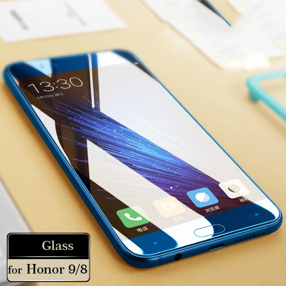 Для Huawei Honor 9 8 lite защитный экран, Прозрачный полное покрытие из закаленного стекла для Huawei Honor 8 8 Lite 9 Защитная стеклянная крышка