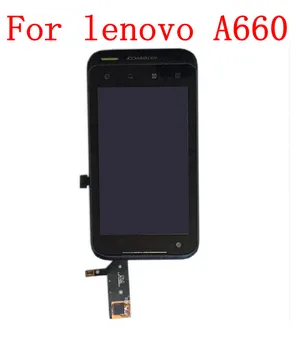 

STARDE Replacement LCD For Lenovo A660 LCD Display Touch Screen Digitizer Assembly Frame 4"