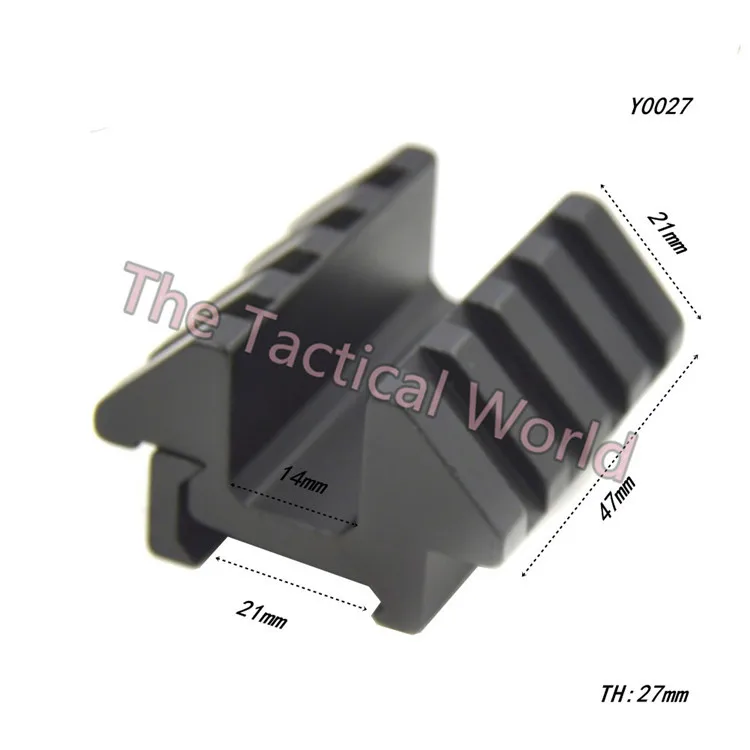 1PC-Y0027-Tactical-Heavy-Duty-Dual-45-Degree-21mm-Rail-Dovetail-Extensible-Weaver-Scope-Mount-Picatinny