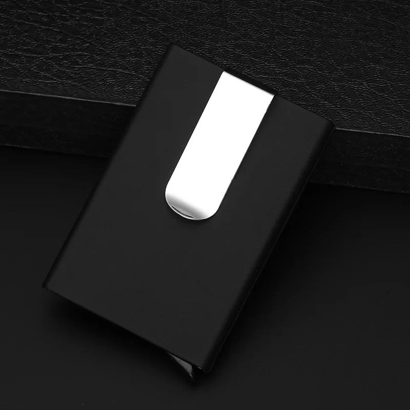 Мужской держатель для Карт RFID Блокировка визитная карточка кошелек