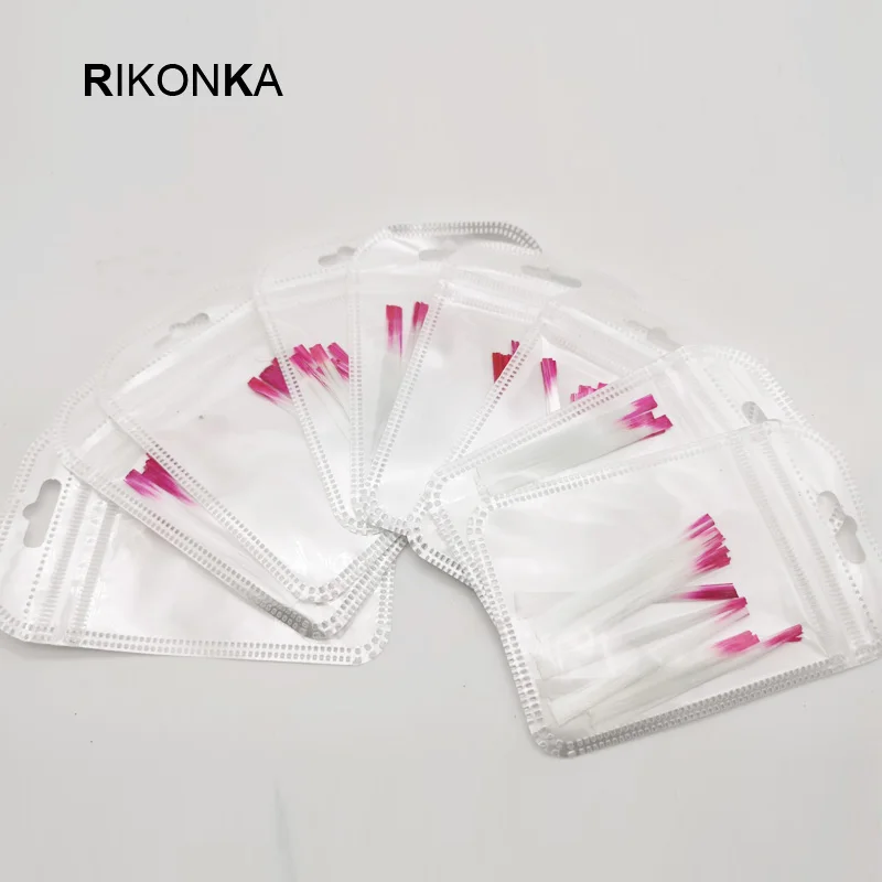 

100Pcs/set Nail Extension Fiber Glass Nails For UV Gel Acrylic Nail Extension Tips Set Manicure Fiberglass Nail Art Building Gel