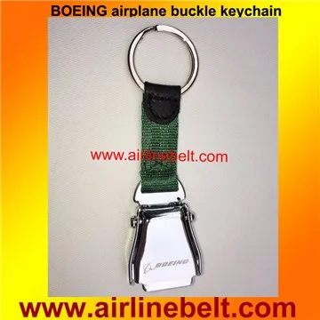 Boeing seat belt keychain-whwb-13